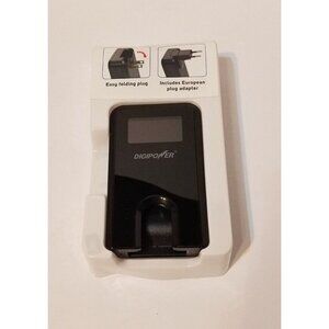 Digipower TC-55N Digital Camera Travel Charger NIKON Lithium Batteries European